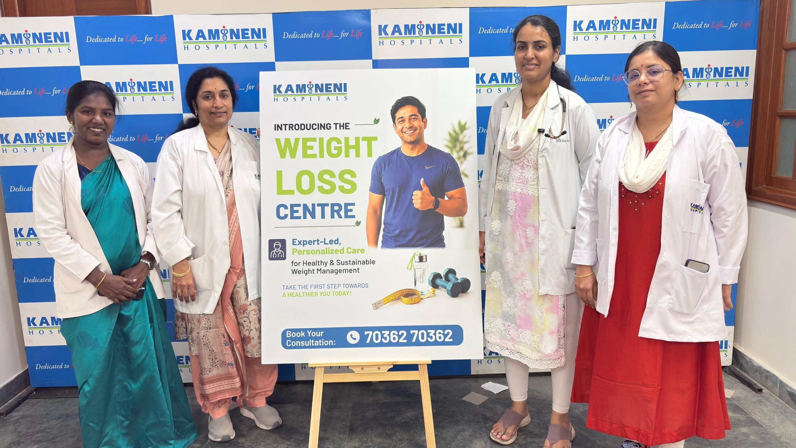 Obesity emerging as a major public health challenge, warn experts, Kamineni Hospitals launches weight loss centre